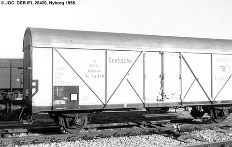 DSB IFL 25 420, 1955 Ng,1 Guldbæk - JMJK